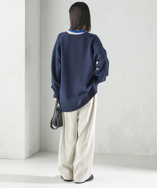 セール】〈手洗い可能〉ウール カシミヤ Vネック プルオーバー（ニット