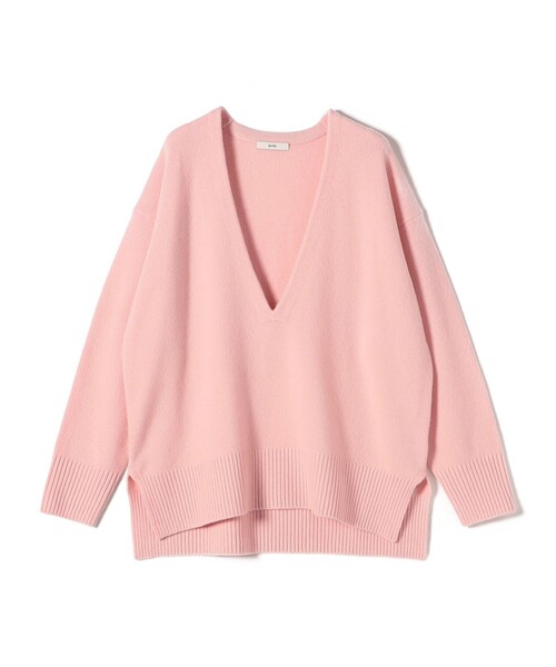 セール】〈手洗い可能〉ウール カシミヤ Vネック プルオーバー（ニット