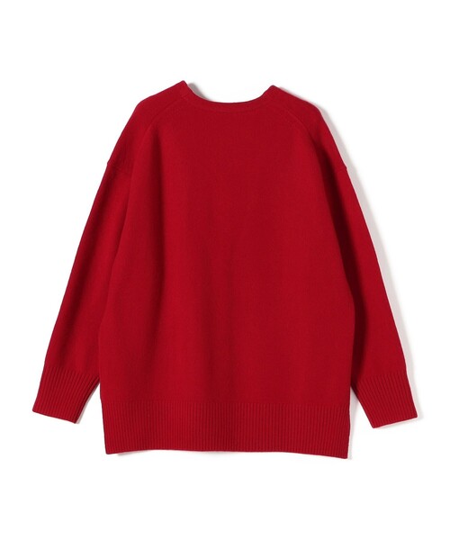 手洗い可能〉ウール カシミヤ Vネック プルオーバー（ニット/セーター