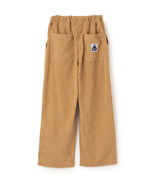 XLARGE KIDS(エクストララージキッズ)の「ロゴカットコールカーゴパンツ(カーゴパンツ・キッズ・ブラック/ベージュ・90cm/110cm/140cm/130cm/100cm/120cm)」の3枚目の写真