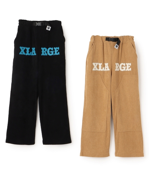 XLARGE KIDS(エクストララージキッズ)の「ロゴカットコールカーゴパンツ(カーゴパンツ・キッズ・ブラック/ベージュ・90cm/110cm/140cm/130cm/100cm/120cm)」の10枚目の写真