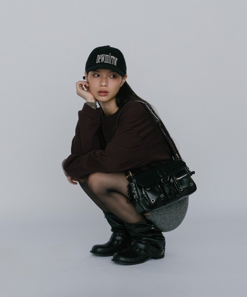 duei（デュイ）の「ニットミニスカート（スカート・レディース・グレー/ブラック・FREE）」の9枚目の写真