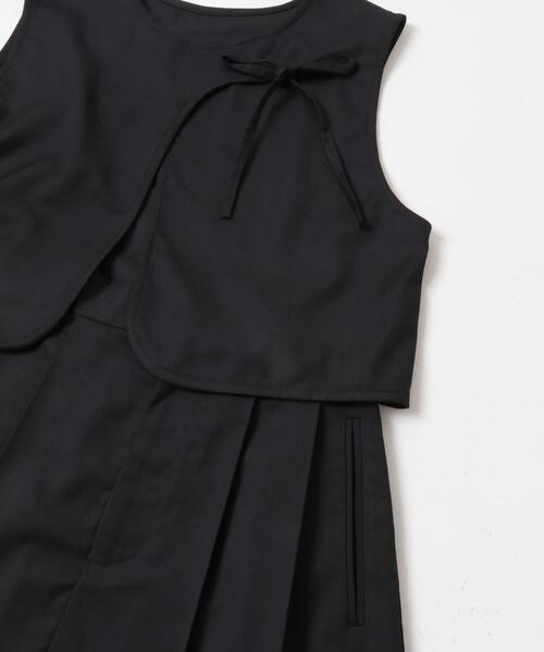 KBF セットアップ　2WAYベストセパレートワンピース　ブラック ケービーエフ KBF 2WAYベストセパレートワンピース （ブラック