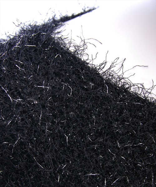 CLEAR BASIC（クリアベーシック）の「ラメニットプルオーバー［大人 カジュアル 着回し力抜群］（ニット/セーター・レディース・モカ/ブラック/ライトグレー・F）」の7枚目の写真