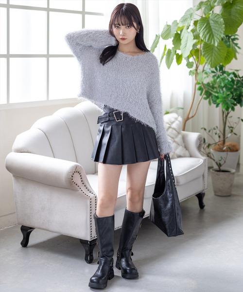 新品・64,900円・訳☆MORABITO SPELL/黒ラメニットプルオーバー 新品・64,・訳☆MORABITO SPELL/黒ラメニットプルオーバー