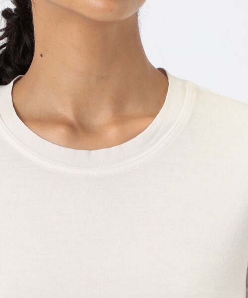 JAMES PERSE（ジェームスパース）の「ベーシック クルーネックTシャツ WLJ3114（Tシャツ/カットソー・レディース・ブルー/ホワイト系その他・1/0）」の7枚目の写真