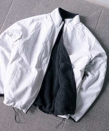 RATTLE TRAP（ラトルトラップ）の「【リバーシブル】ナイロン/フリース オーバーサイズ スタンドカラーブルゾン（ブルゾン）」