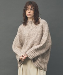 Curensology | Curensology(カレンソロジー)/MIXブークレニットプルオーバー(ニット/セーター)