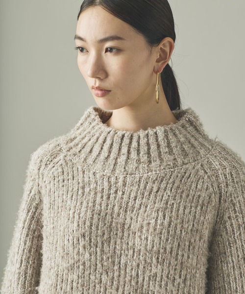 n*様 【新品・タグ付】カレンソロジー　ブークレニット　プルオーバー　フリー Curensology(カレンソロジー)/MIXブークレニットプルオーバー（ニット