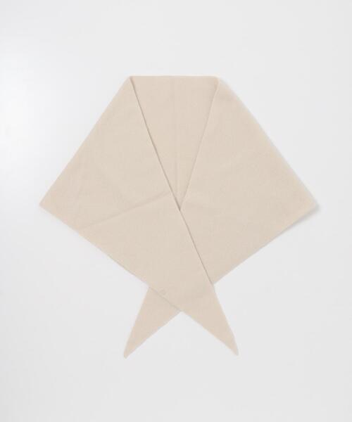 RODE SKO（ロデスコ）の「ASAUCE MELER　シームレスカシミアトライアングルストール（ストール/ショール・レディース・ホワイト系その他/ライトグレー/ブルー系その他・ONE）」の10枚目の写真