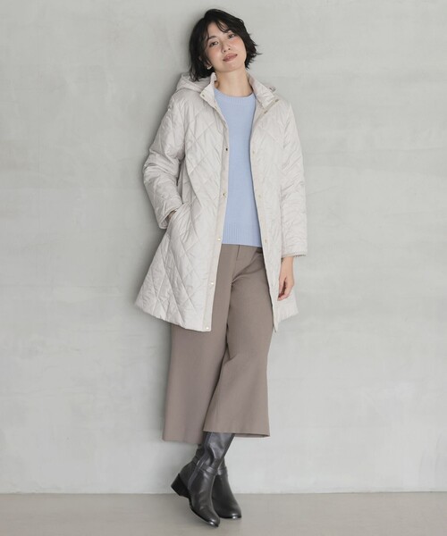 J.PRESS（ジェイプレス）の「【WEB限定カラーあり】CAT クルーネック ニット（ニット/セーター・レディース・ホワイト系/イエロー系/シルバー系/ピンク系/サックスブルー系・T13/T15）」の8枚目の写真