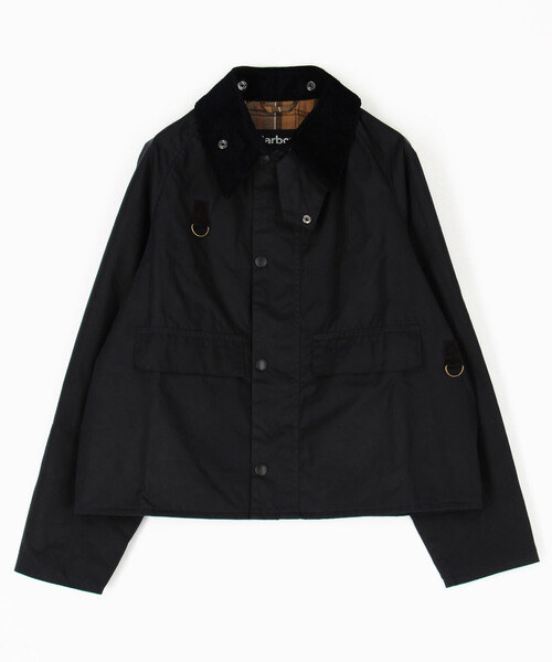 Barbour(バブアー)の「Barbour/バブアー 【EXCLUSIVE】 SPEYWAXJACKET(ブルゾン・メンズ・ネイビー/ワインレッド・MEDIUM/LARGE/X-LARGE)」の2枚目の写真