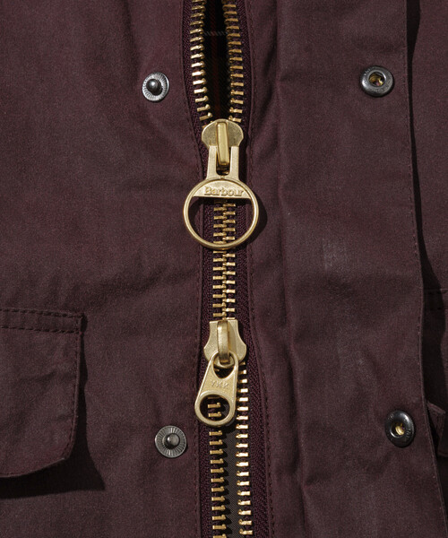 Barbour(バブアー)の「Barbour/バブアー 【EXCLUSIVE】 SPEYWAXJACKET(ブルゾン・メンズ・ネイビー/ワインレッド・MEDIUM/LARGE/X-LARGE)」の5枚目の写真