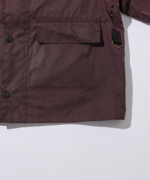 Barbour(バブアー)の「Barbour/バブアー 【EXCLUSIVE】 SPEYWAXJACKET(ブルゾン・メンズ・ネイビー/ワインレッド・MEDIUM/LARGE/X-LARGE)」の9枚目の写真