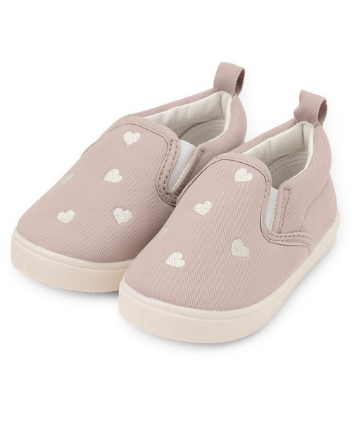 petit main(プティマイン)の「スポっとはけるアソートスリッポン(スリッポン・キッズ・ベージュ/ネイビー/ダークブルー/シルバー/カラフル/ブラック/ライトピンク・15cm/16cm/17cm/14cm)」の7枚目の写真