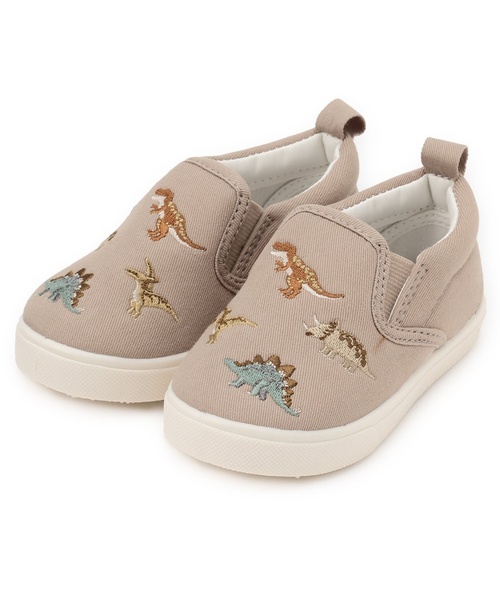 petit main(プティマイン)の「スポっとはけるアソートスリッポン(スリッポン・キッズ・ベージュ/ネイビー/ダークブルー/シルバー/カラフル/ブラック/ライトピンク・15cm/16cm/17cm/14cm)」の9枚目の写真