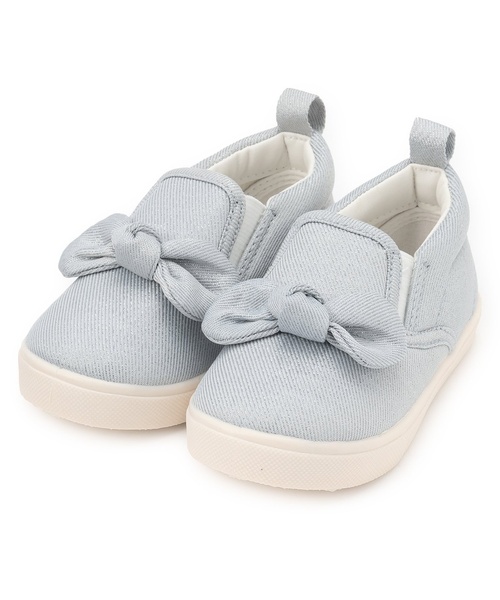 petit main(プティマイン)の「スポっとはけるアソートスリッポン(スリッポン・キッズ・ベージュ/ネイビー/ダークブルー/シルバー/カラフル/ブラック/ライトピンク・15cm/16cm/17cm/14cm)」の11枚目の写真