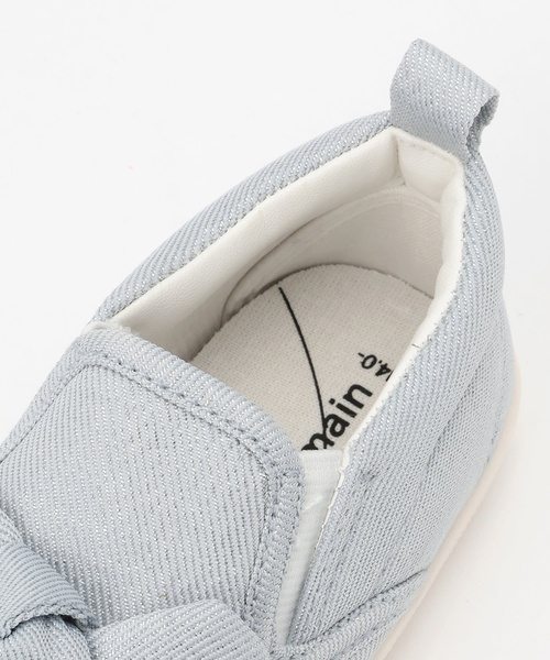 petit main(プティマイン)の「スポっとはけるアソートスリッポン(スリッポン・キッズ・ベージュ/ネイビー/ダークブルー/シルバー/カラフル/ブラック/ライトピンク・15cm/16cm/17cm/14cm)」の13枚目の写真