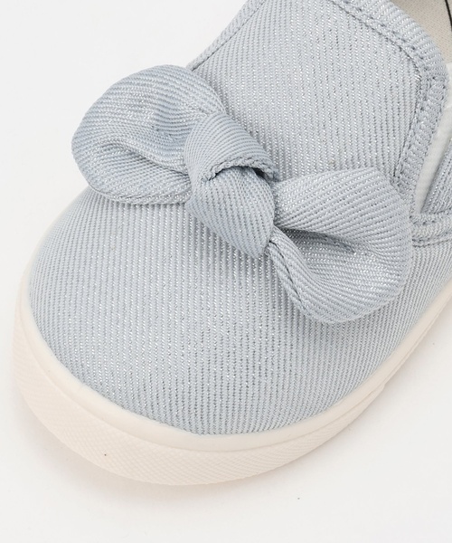 petit main(プティマイン)の「スポっとはけるアソートスリッポン(スリッポン・キッズ・ベージュ/ネイビー/ダークブルー/シルバー/カラフル/ブラック/ライトピンク・15cm/16cm/17cm/14cm)」の14枚目の写真