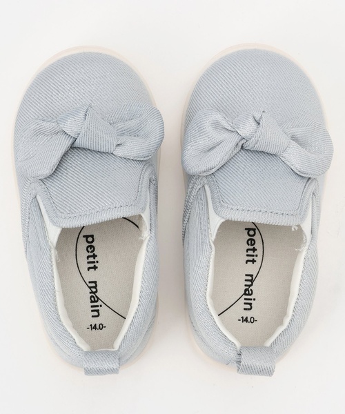 petit main(プティマイン)の「スポっとはけるアソートスリッポン(スリッポン・キッズ・ベージュ/ネイビー/ダークブルー/シルバー/カラフル/ブラック/ライトピンク・15cm/16cm/17cm/14cm)」の20枚目の写真