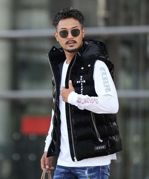 ブラック ダウンベスト RTEG アダムスジャグラー　S RTEGリファインドベスト | adamsJUGGLER（アダムスジャグラー）公式