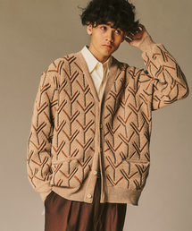 417 EDIFICE | モールパターンカーディガン(カーディガン/ボレロ)