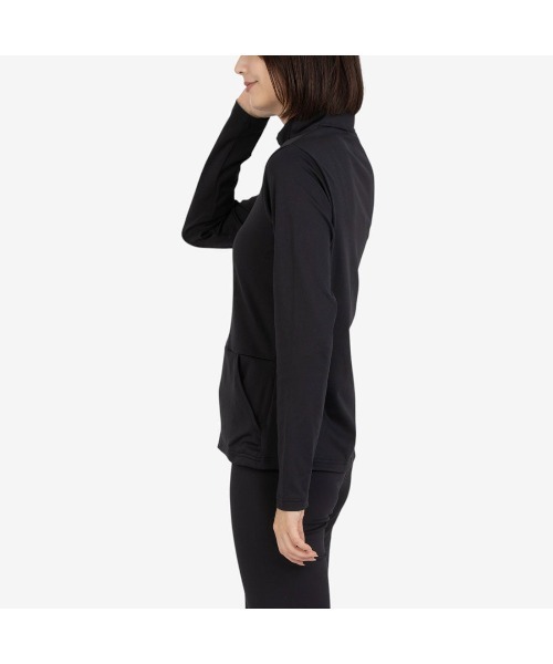 Reebok（リーボック）の「ジップトップ / CORE ZIP THROUGH JACKET（その他トップス・レディース・パープル/ブラック・X-SMALL/SMALL/MEDIUM）」の3枚目の写真