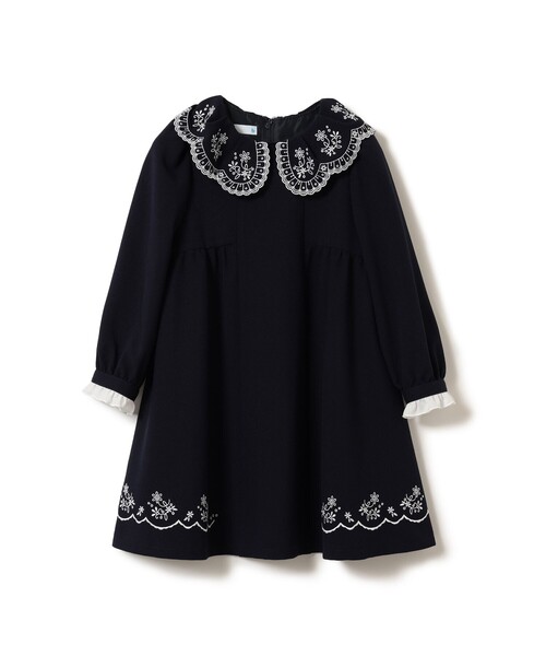 セレモニー スカラップ 刺繍 ワンピース 2026（110～130cm