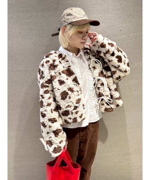 FURFUR(ファーファー)の「コンパクトパフスリーブシャツ(シャツ/ブラウス・レディース・ブルー/ピンク/ホワイト・F)」の18枚目の写真