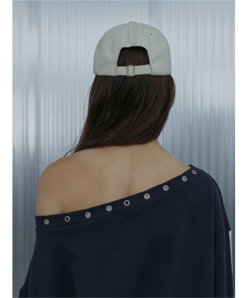 SETUPEXE（セットアップイーエックスイー）の「A'GEM/9 × .kom 『SETUPEXE/セットアップイーエックスイー』 LEO APPLIQUE BALL CAP/レオパードアップリケ刺繍キャップ（キャップ・レディース・ベージュ/ブラック・FREE）」の17枚目の写真