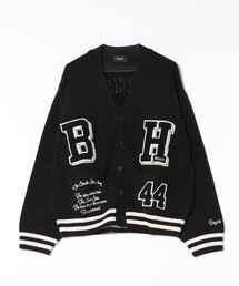 STYLISE（スタイライズ）の「【BREATH】BH PATCH KNIT CARDIGAN / ブラック [BR25AW-N3002]（カーディガン/ボレロ）」
