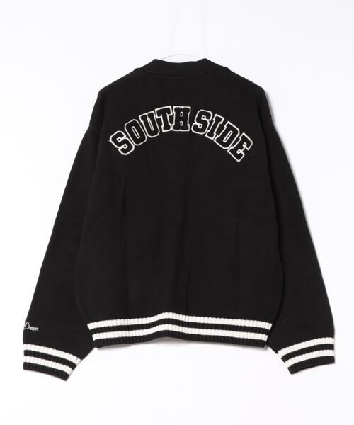 希少 FW25 BREATH BH PATCH KNIT CARDIGAN 黒 BREATH】BH PATCH KNIT CARDIGAN / ブラック [BR25AW-N3002