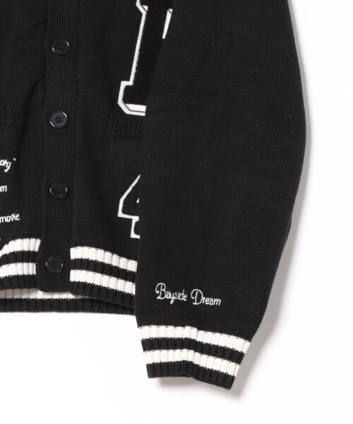 STYLISE（スタイライズ）の「【BREATH】BH PATCH KNIT CARDIGAN / ブラック [BR25AW-N3002]（カーディガン/ボレロ・メンズ・ブラック・L/M）」の4枚目の写真