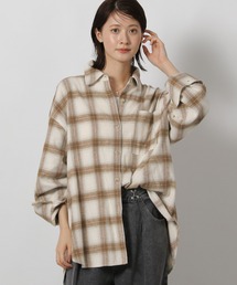 LAKOLE | ネルチェックオーバーシャツ / 591248(シャツ/ブラウス)