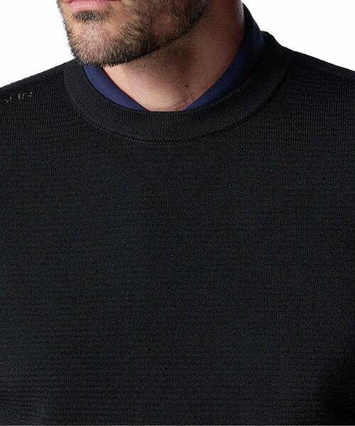 UNDER ARMOUR(アンダーアーマー)の「UAドライブ セーター(ゴルフ/メンズ)(スウェット・メンズ・ブラック・L/M/S/XL/2XL)」の4枚目の写真