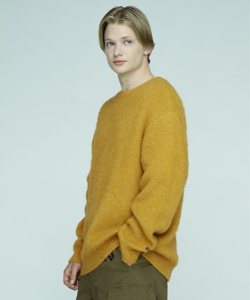 MANASTASH（マナスタッシュ）の「MANASTASH/マナスタッシュ　ABERDEEN SWEATER/アバディーンセーター（ニット/セーター・メンズ・パープル/マスタード/グレー/ブルー/その他・L/M/XL）」の4枚目の写真