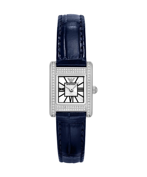 EMPORIO ARMANI(エンポリオアルマーニ)の「エンポリオ・アルマーニ 腕時計 レディース アナログ レザー AR11718(アナログ腕時計・レディース・ブルー・FREE)」の1枚目の写真