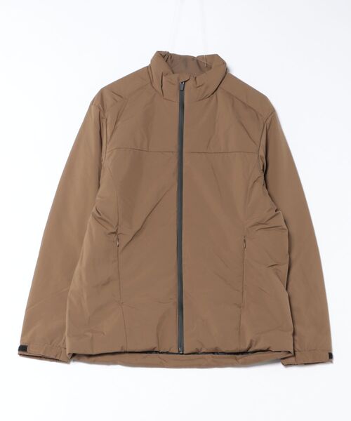 TAKA-Q(タカキュー)の「【撥水 防水 防花粉 耐水圧】タカキュー スタンドカラー 中綿ストレッチブルゾン(ブルゾン・メンズ・ベージュ/ブラック・MEDIUM/X-LARGE/LARGE/3L)」の19枚目の写真