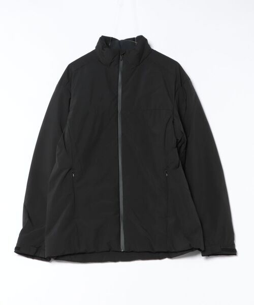 TAKA-Q(タカキュー)の「【撥水 防水 防花粉 耐水圧】タカキュー スタンドカラー 中綿ストレッチブルゾン(ブルゾン・メンズ・ベージュ/ブラック・MEDIUM/X-LARGE/LARGE/3L)」の8枚目の写真