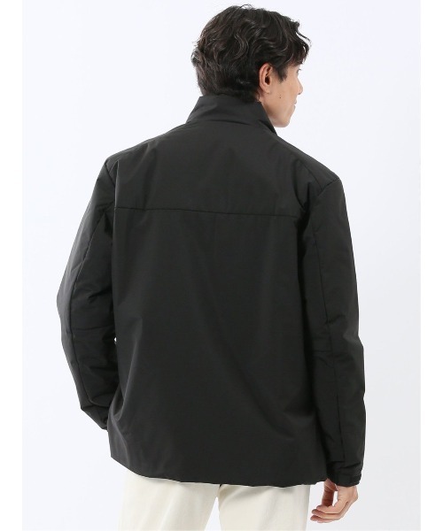 TAKA-Q(タカキュー)の「【撥水 防水 防花粉 耐水圧】タカキュー スタンドカラー 中綿ストレッチブルゾン(ブルゾン・メンズ・ベージュ/ブラック・MEDIUM/X-LARGE/LARGE/3L)」の10枚目の写真