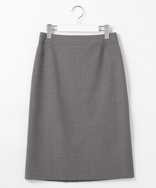J.PRESS（ジェイプレス）の「【セットアップ対応】BAHARIYE SOLID スカート（スカート・レディース・ライトグレー系・T13/T17/T15）」の7枚目の写真