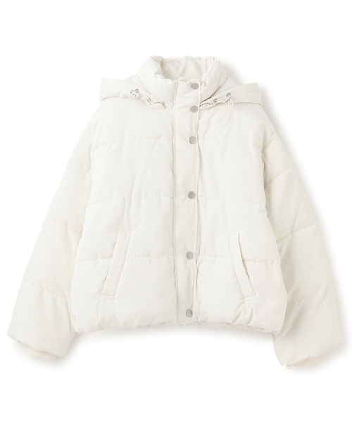 LOVETOXIC（ラブトキシック）の「パフィブルゾン（ブルゾン・キッズ・ブラック/オフホワイト/ライトグレー/エンジ・L:160cm/M:150cm/S:140cm）」の22枚目の写真