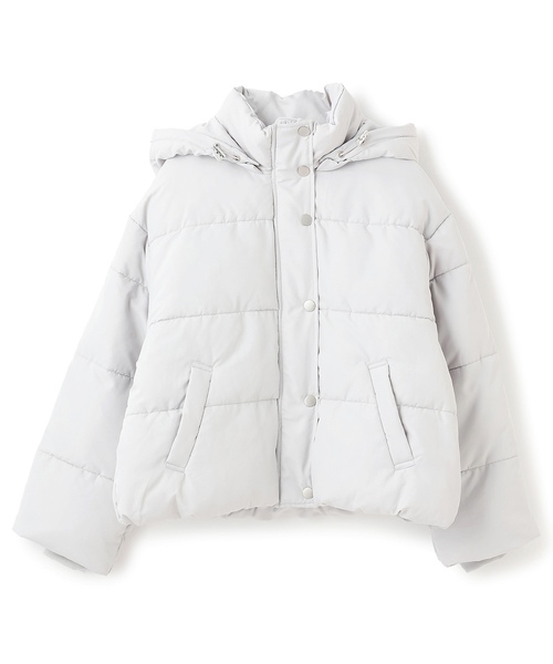 LOVETOXIC（ラブトキシック）の「パフィブルゾン（ブルゾン・キッズ・ブラック/オフホワイト/ライトグレー/エンジ・L:160cm/M:150cm/S:140cm）」の20枚目の写真