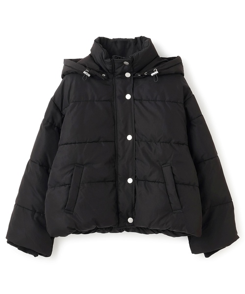 LOVETOXIC（ラブトキシック）の「パフィブルゾン（ブルゾン・キッズ・ブラック/オフホワイト/ライトグレー/エンジ・L:160cm/M:150cm/S:140cm）」の19枚目の写真