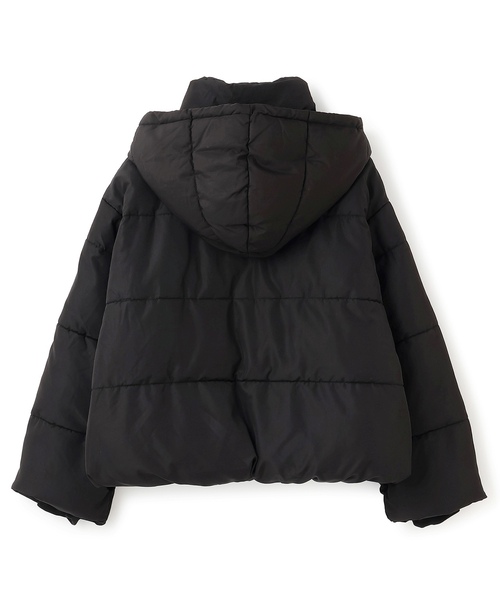 LOVETOXIC（ラブトキシック）の「パフィブルゾン（ブルゾン・キッズ・ブラック/オフホワイト/ライトグレー/エンジ・L:160cm/M:150cm/S:140cm）」の18枚目の写真