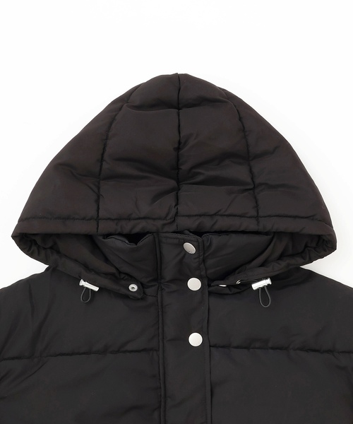 LOVETOXIC（ラブトキシック）の「パフィブルゾン（ブルゾン・キッズ・ブラック/オフホワイト/ライトグレー/エンジ・L:160cm/M:150cm/S:140cm）」の17枚目の写真