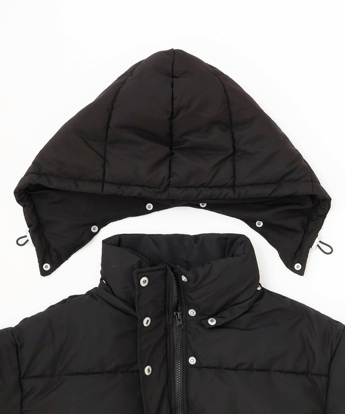 LOVETOXIC（ラブトキシック）の「パフィブルゾン（ブルゾン・キッズ・ブラック/オフホワイト/ライトグレー/エンジ・L:160cm/M:150cm/S:140cm）」の16枚目の写真