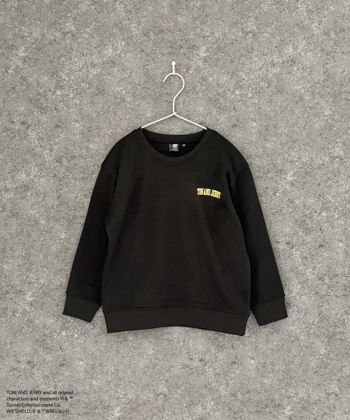 Tom＆Jerry（トムアンドジェリー）の「【TOM&JERRY/トム＆ジェリー】　綿タッチ裏起毛　ピリング防止加工　バックプリント　BIG　トレーナー（スウェット・キッズ・ブラック/グレー系その他/グレイッシュベージュ/ブラック系その他/杢グレー/ホワイト系その他2/ネイビー/グリーン系その他/チャコール/グレー系その他2/グレー系その他3/ホワイト系その他・130/140/150/160/110/120）」の18枚目の写真