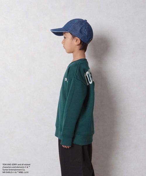 Tom＆Jerry（トムアンドジェリー）の「【TOM&JERRY/トム＆ジェリー】　綿タッチ裏起毛　ピリング防止加工　バックプリント　BIG　トレーナー（スウェット・キッズ・ブラック/グレー系その他/グレイッシュベージュ/ブラック系その他/杢グレー/ホワイト系その他2/ネイビー/グリーン系その他/チャコール/グレー系その他2/グレー系その他3/ホワイト系その他・130/140/150/160/110/120）」の20枚目の写真