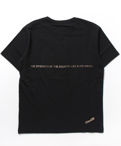 BOY LONDON(ボーイロンドン)の「【BOY LONDON】EAGLE BOY LOGO TEE(Tシャツ/カットソー・メンズ・ブラック×ゴールド・X-LARGE/LARGE/X-SMALL)」の7枚目の写真